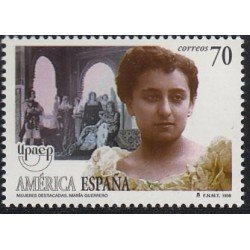 Upaep España 3160 1998 María Guerrero MNH Upaep España 3160 1998 María Guerrero MNH