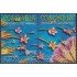 Upaep Colombia 1117/18  654/55 1999 Manos lanzando Flores MNH