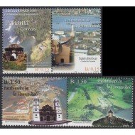 Upaep Panamá 1216/17 554/55 2001 Castillo Salón Catedral Fortificación MNH Upaep Panamá 1216/17 554/55 2001 Castillo Salón Catedral Fortificación MNH