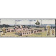 Upaep Paraguay 2839/40 2001 Ruinas jesuíticas de Trinidad MNH Upaep Paraguay 2839/40 2001 Ruinas jesuíticas de Trinidad MNH