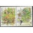 Upaep Colombia 1239/40 2003 Bradypus tridactylus Ramphastos Mariposa pájaro bird  MNH