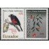 Upaep Ecuador 1769/70 2003 Semnornis Bomarea pájaro bird fauna flora MNH