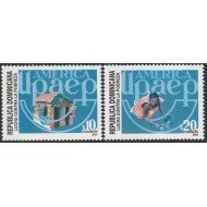 Upaep Rep. Dominicana 1495/96 2004 Lucha contra la pobreza MNH Upaep Rep. Dominicana 1495/96 2004 Lucha contra la pobreza MNH