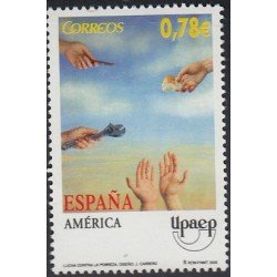 Upaep España 4189 2005 Lucha contra la pobreza MNH