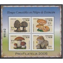 Upaep Honduras HB 82 2005 Hongos comestibles en peligro de extinción MNH