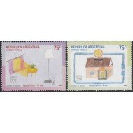 Upaep Argentina 2622/23 2006 Ahorro de energía El nuevo milenio sin armas MNH Upaep Argentina 2622/23 2006 Ahorro de energía El nuevo milenio sin armas MNH