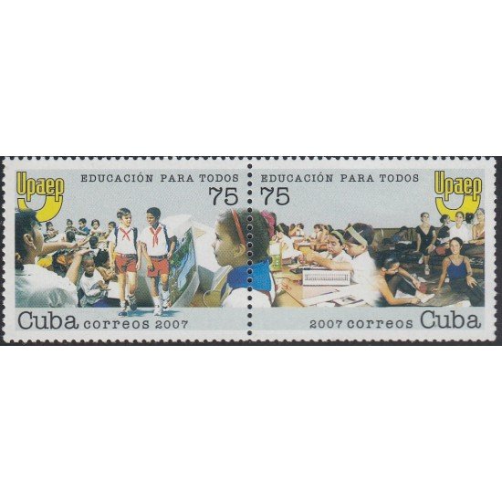 Upaep Cuba 4501/04 2007 Educación para todos MNH