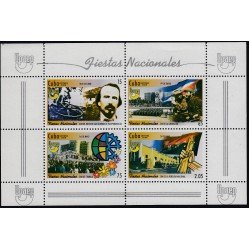 Upaep Cuba HB 246 2008 Fiestas Nacionales Día de la Rebeldía Nacional MNH