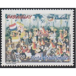 Upaep Paraguay 3011 2008 Fiestas Nacionales MNH