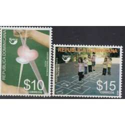 Upaep Rep Dominicana 1592/93 2009 Juegos tradicionales Fu fu Trucamelo MNH Upaep Rep Dominicana 1592/93 2009 Juegos tradicionales Fu fu Trucamelo MNH