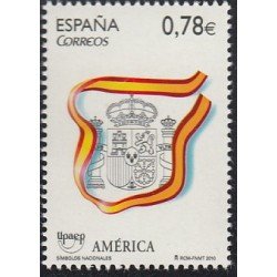 Upaep España 4602 2010  Símbolos Nacionales MNH