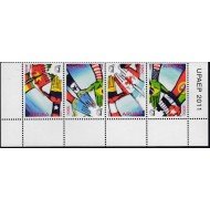 Upaep Aruba 540/43 2011 Uniendo culturas MNH Upaep Aruba 540/43 2011 Uniendo culturas MNH