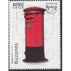 Upaep Chile 1998 2011 Buzones MNH