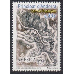 Upaep Andorra 2012 Mitología MNH