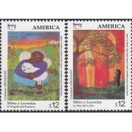 Upaep Uruguay 2574/75  2012 El negrito del pastoreo MNH