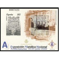 España Spain Prueba de lujo 72 2000 Exfilna 2000