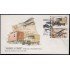 Upaep Chile 1228/29 1994 Primer transporte postal SPD FDC Sobre Primer Día