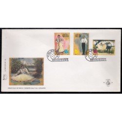 Upaep Aruba 177/79 1996 Trajes típicos SPD FDC Sobre Primer Día Upaep Aruba 177/79 1996 Trajes típicos SPD FDC Sobre Primer Día