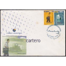 Upaep Bolivia 979/80 1997 Cuerpo de carteros SPD FDC Sobre Primer Día Upaep Bolivia 979/80 1997 Cuerpo de carteros SPD FDC Sobre Primer Día