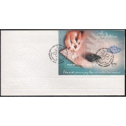 Upaep Brasil 108 1999 Paloma y tanque SPD FDC Sobre Primer Día Upaep Brasil 108 1999 Paloma y tanque SPD FDC Sobre Primer Día