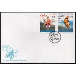 Upaep Cuba 3955/56 2001 Tetramicra Liggus SPD FDC Sobre Primer Día Upaep Cuba 3955/56 2001 Tetramicra Liggus SPD FDC Sobre Primer Día