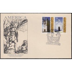 Upaep Uruguay 1977/78 2001 Santísimo Sacramento SPD FDC Sobre Primer Día Upaep Uruguay 1977/78 2001 Santísimo Sacramento SPD FDC Sobre Primer Día
