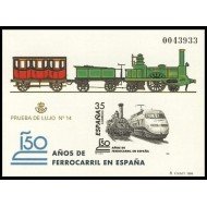 España Spain Prueba de lujo 67 1998 Tren España Spain Prueba de lujo 67 1998 Tren