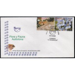 Upaep Nicaragua 2003 Corytophanes cristatus SPD FDC Sobre Primer Día Upaep Nicaragua 2003 Corytophanes cristatus SPD FDC Sobre Primer Día