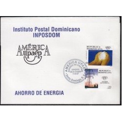 Upaep Rep. Dominicana 1520/21 2006 Ahorro de energía SPD FDC Sobre Primer Día