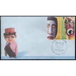 Upaep Costa Rica 877/78 2008 Mascaradas SPD FDC Sobre Primer Día Upaep Costa Rica 877/78 2008 Mascaradas SPD FDC Sobre Primer Día