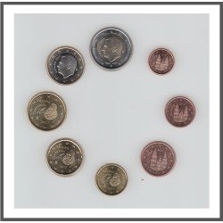 España 2017 Emisión monedas Sistema monetario euro € Tira España 2017 Emisión monedas Sistema monetario euro € Tira