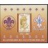 Perú Hojita block 20 2002 90 Aniversario del Escultismo Peruano Boy scout MNH