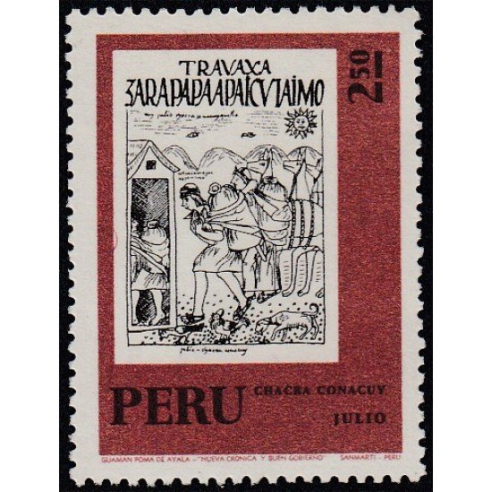 Perú 568 1972 Chacra Conacuy MNH