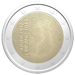 Finlandia 2017 2 € euros conmemorativos 100 Av. Independencia Finlandia 2017 2 € euros conmemorativos 100 Av. Independencia