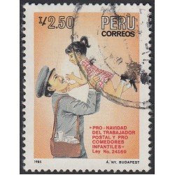 Perú 816 1985 Pro Navidad del comedor postal y pro comedores infantiles Usado