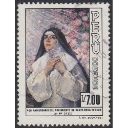 Perú 825 1986 400 Aniversario de Sta Rosa de Lima Usado