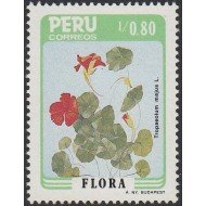 Perú 832 1986 Flora Flores Flowers MNH Perú 832 1986 Flora Flores Flowers MNH