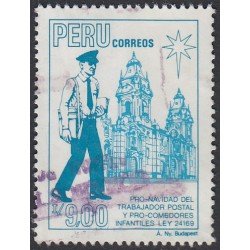 Perú 877 1988 Pro Navidad del trabajador postal y comedores infantiles Usado