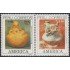 Perú 913/14 1989 Medicina y Cirugía precolombina Upaep MNH 