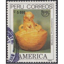 Perú 913 1989 Upaep Medicina precolombina Usado 