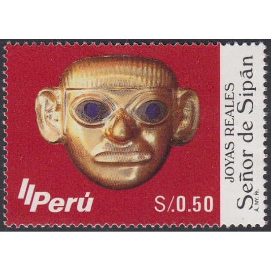 Perú 993 1993 Joyas reales Señor de Sipan MNH