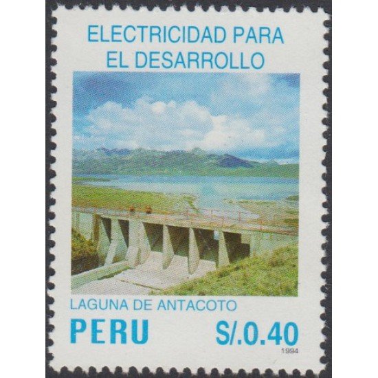 Perú 1070a 1995 Dentado 13 1/2 1995 Laguna de Antacoto MNH Perú 1070a 1995 Dentado 13 1/2 1995 Laguna de Antacoto MNH
