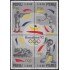Perú 1079/82 1996 Barcelona 92 Juegos Olímpicos Tennis Natation  MNH