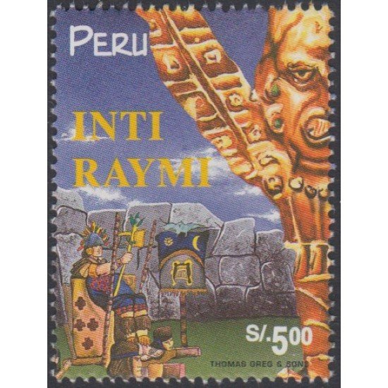 Perú 1133 1998 Celebración de Inti Raymi MNH
