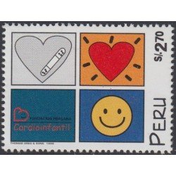 Perú 1168 1999 Fundación peruana para la cardiología infantil MNH