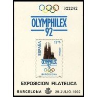 España Spain Prueba de lujo 26 1992 Olimphilex 92 Sagrada Familia España Spain Prueba de lujo 26 1992 Olimphilex 92 Sagrada Familia