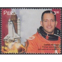 Perú 1249 2000 Carlos Noriega 1er astronauta peruano en el espacio MNH