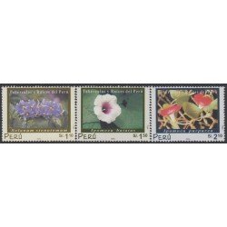 Perú 1289/91 2002 Raíces y Tubérculos del Perú MNH
