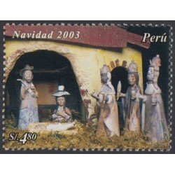 Perú 1355 2004 Navidad Christmas MNH