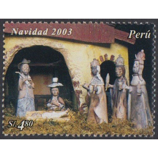Perú 1355 2004 Navidad Christmas MNH